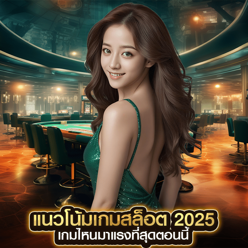 แนวโน้มเกมสล็อต 2025 เกมไหนมาแรงที่สุดตอนนี้